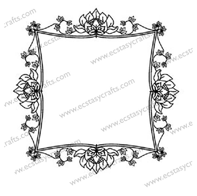 Sue Wilson Stamps - Lotus Outer Frame-1