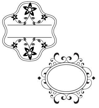 Creative Expressions Stamps  -  Alexandra's Beaumont Duo-1