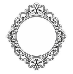 Creative Expressions Stamps  -  Encore Scroll-1