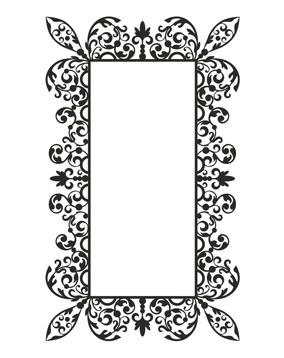 Creative Expressions Stamps  -  Emma's Celebration Frame-1