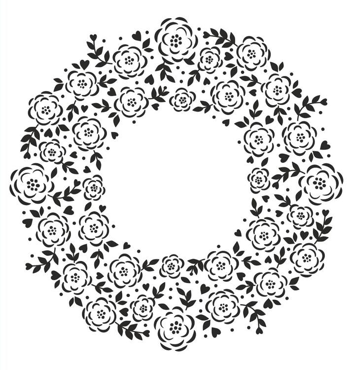 Floret Circle Stamp-1