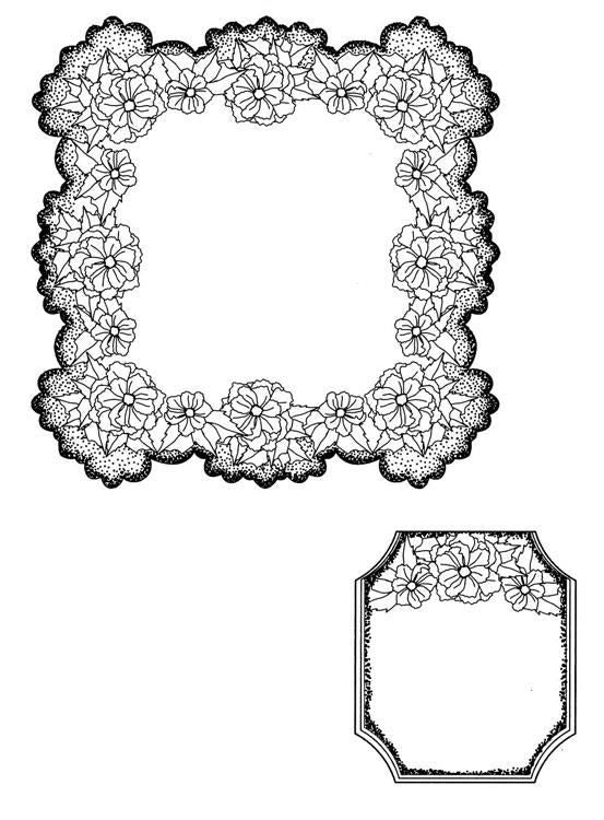 Floral Oasis Stamp-1