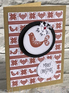 Creative Expressions Scandi  A6 Background Stamp-2