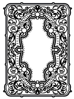 Creative Expressions Jennifer's Frame Pre Cut Stamp-2
