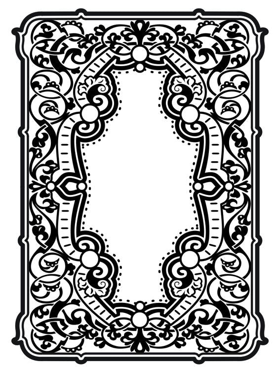 Creative Expressions Jennifer's Frame Pre Cut Stamp-2
