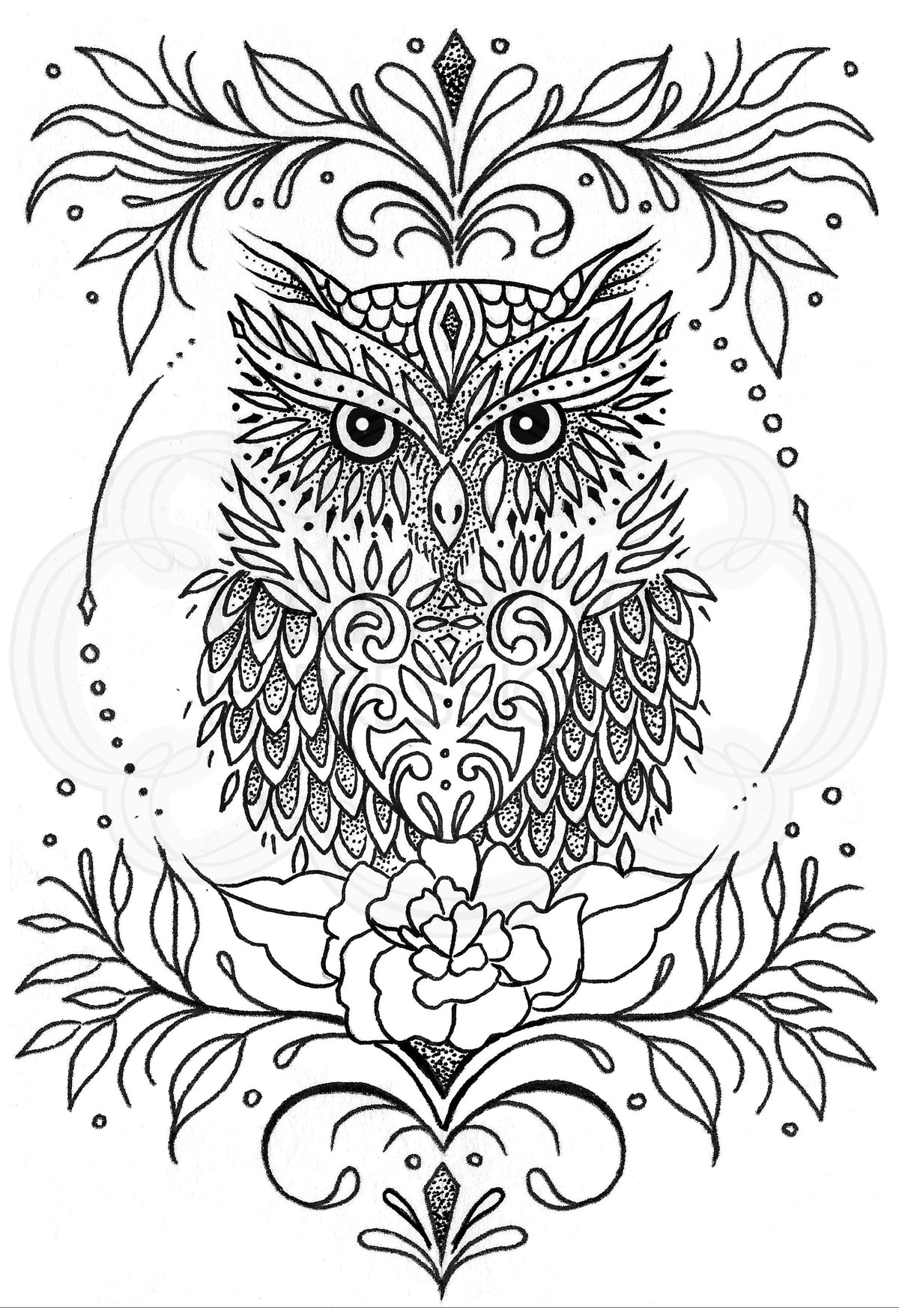 Creative Expressions Designer Boutique Collection Owl Be There For Twit Twoo A6 Clear Stamp Set-5