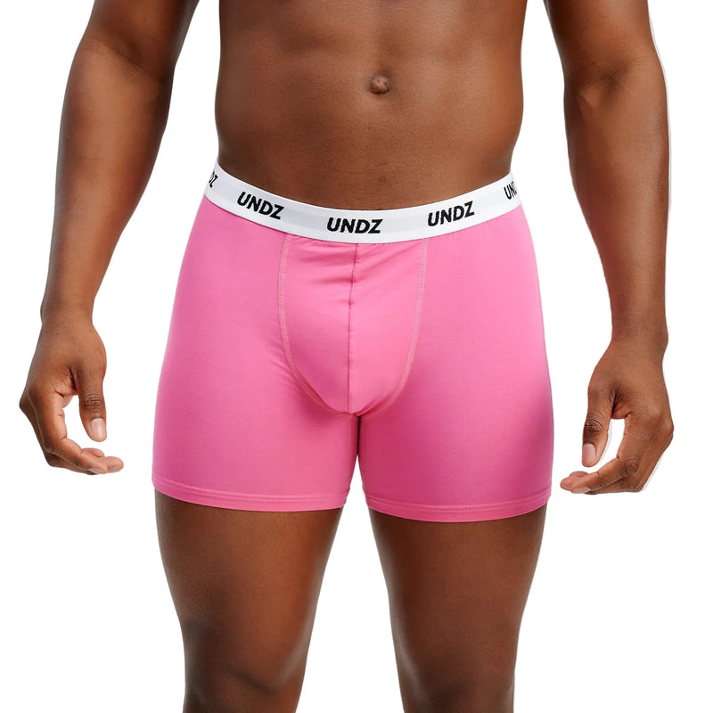 UNDZ Bamboo Boxer - Pink-1
