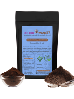 Ugandan Vanilla Bean Ground Powder Gourmet <br> First Grade<BR>-6