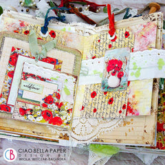Ciao Bella Under The Tuscan Sun Patterns Pad 12"x12" 8/Pkg-9