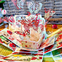 Ciao Bella Under The Tuscan Sun Patterns Pad 12"x12" 8/Pkg-10