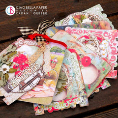 Ciao Bella Under The Tuscan Sun Patterns Pad 12"x12" 8/Pkg-11