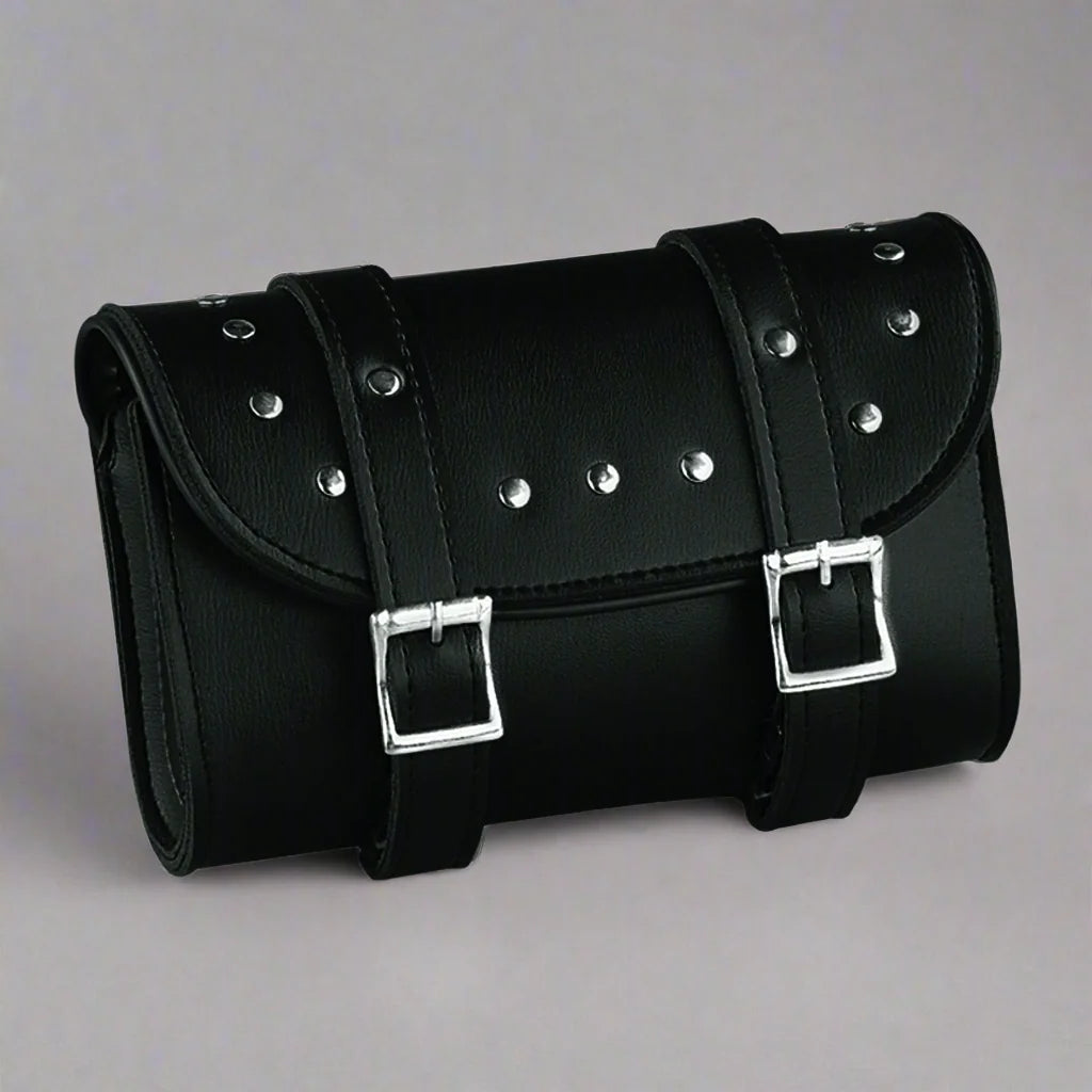 Open Road Chrome Studded PVC Tool Bag-1