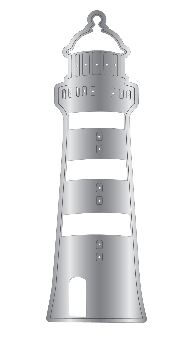 Crafter’s Companion Coastal Collection Metal Die Set - The Lighthouse -2