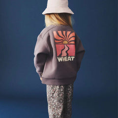 Sweatshirt Ellis | Purple Stone | Wheat Kids-4