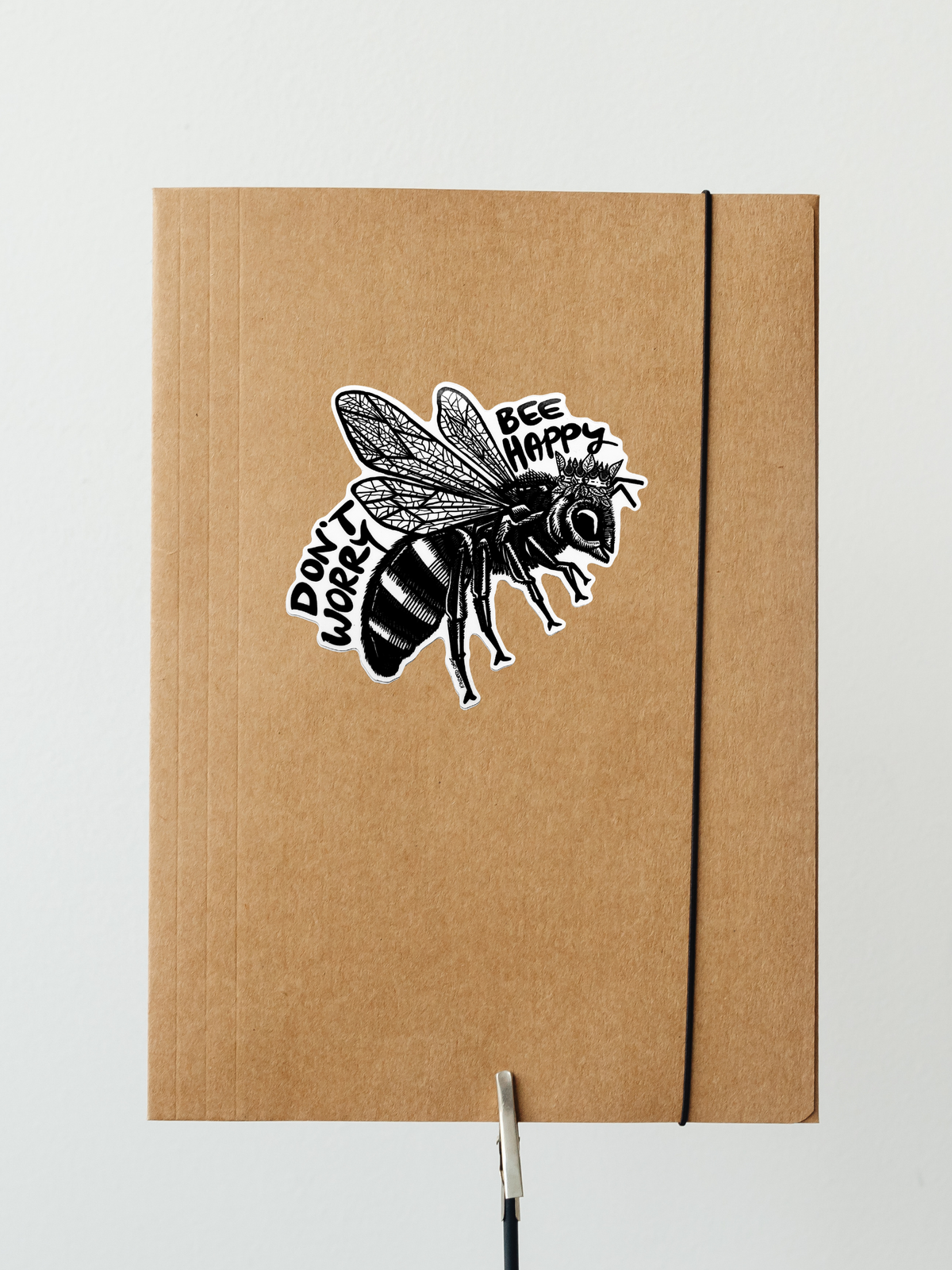BEE HAPPY Eco Vinyl Stickers-2