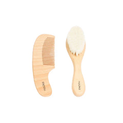 Brush & Comb Set | Wood | Noüka-1
