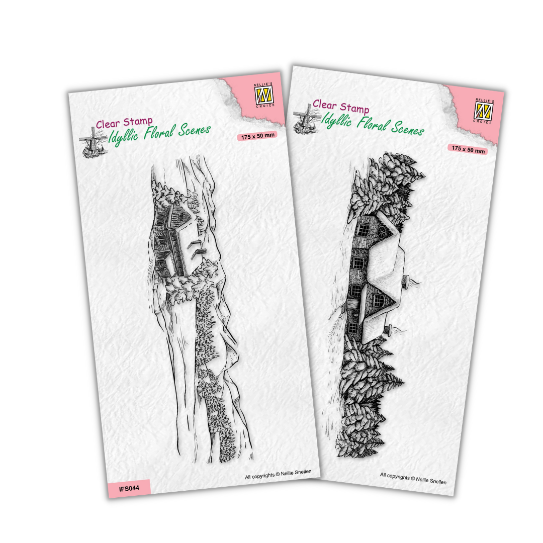 Slim Line Idyllic Stamp Set-1