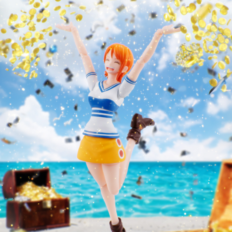 S.H.FIGUARTS NAMI  - ROMANCE DAWN - ONE PIECE-1