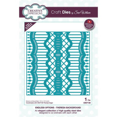 Sue Wilson Endless Options Theresa Background Craft Die-1