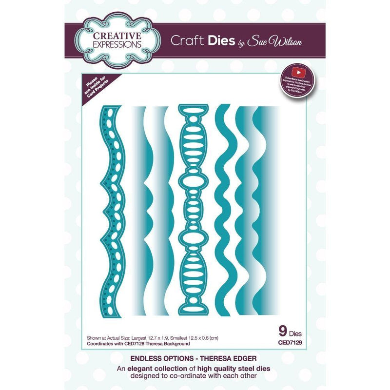 Sue Wilson Endless Options Theresa Edger Craft Die-1