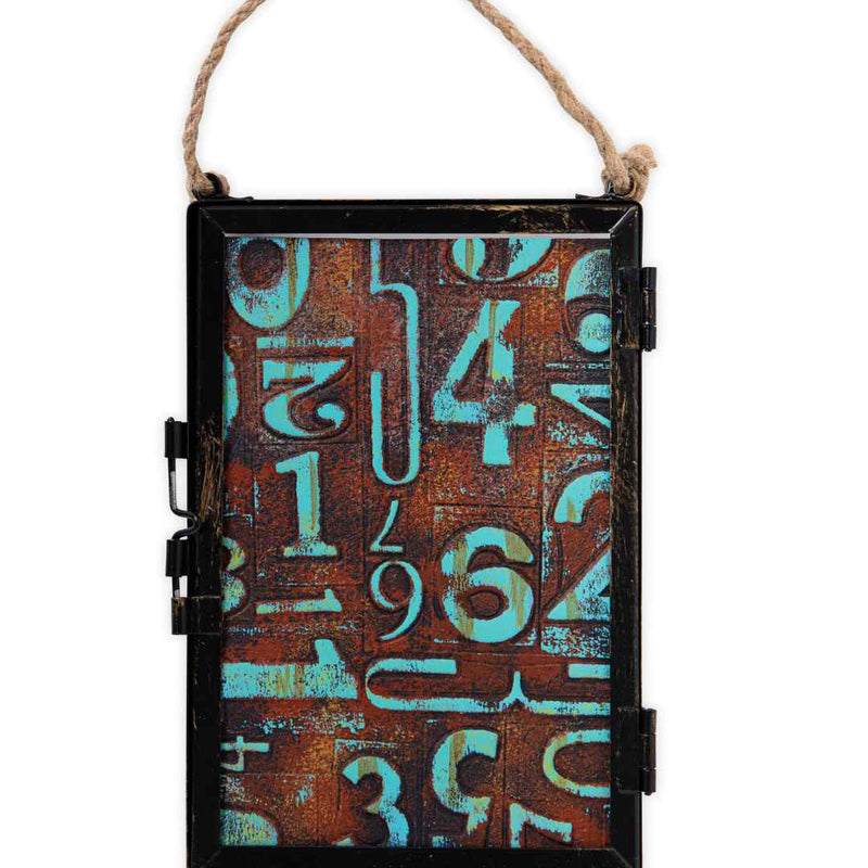 Sizzix 3-D Texture Fades Embossing Folder - Numbered by Tim Holtz-3