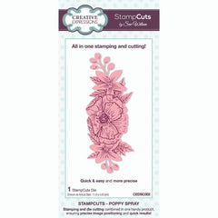 Sue Wilson Poppy Spray StampCuts Die-1