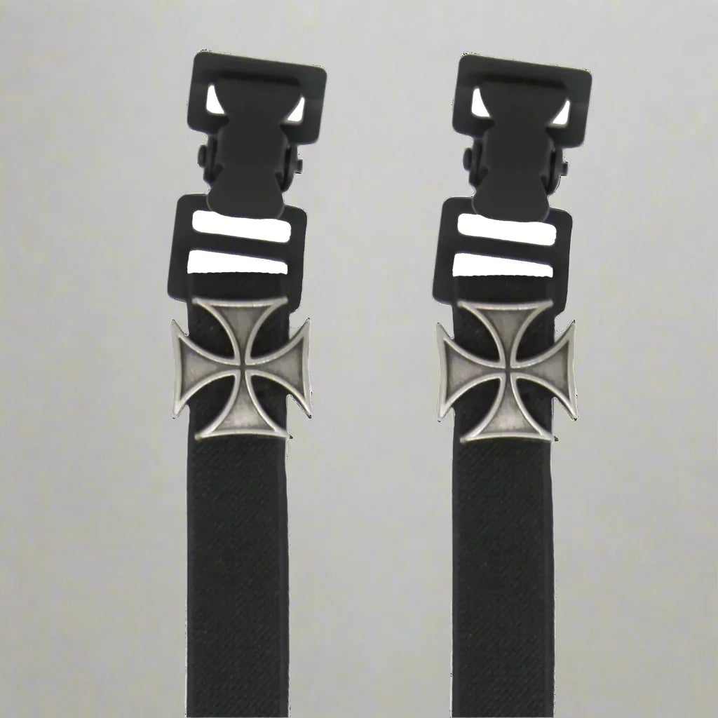 Iron Cross Motorcycle Riding Pant Tie Down-1