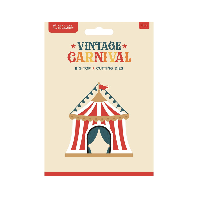 Vintage Carnival Metal Die Set - Big Top-1