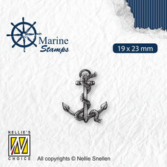 Nellie's Choice Clear Stamp Maritime Anchor-1