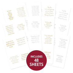 Perfect Verses Foiled Paper Pad 2-2