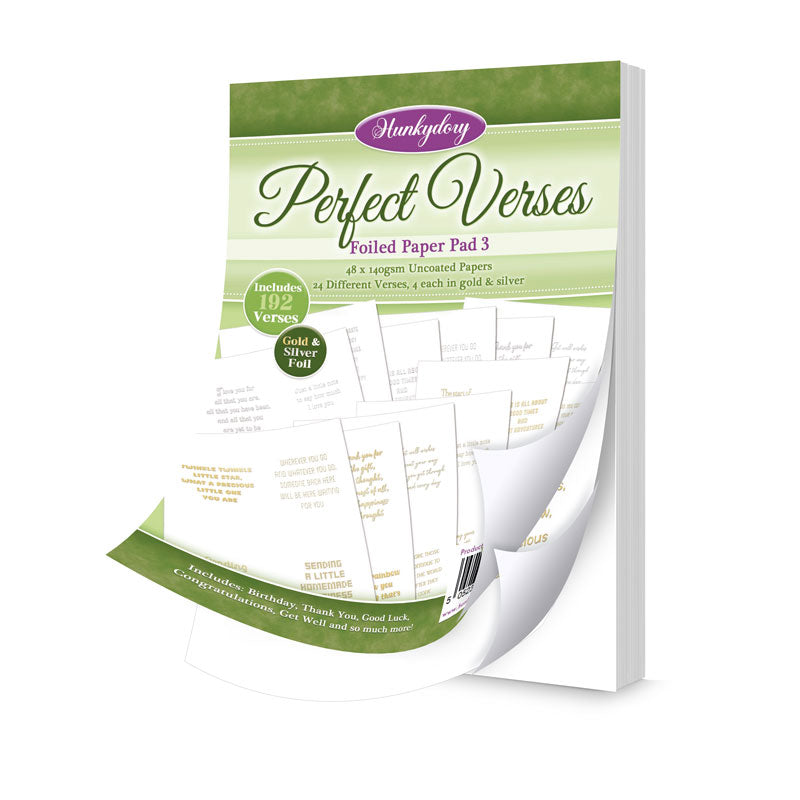 Perfect Verses Foiled Paper Pad 3-1