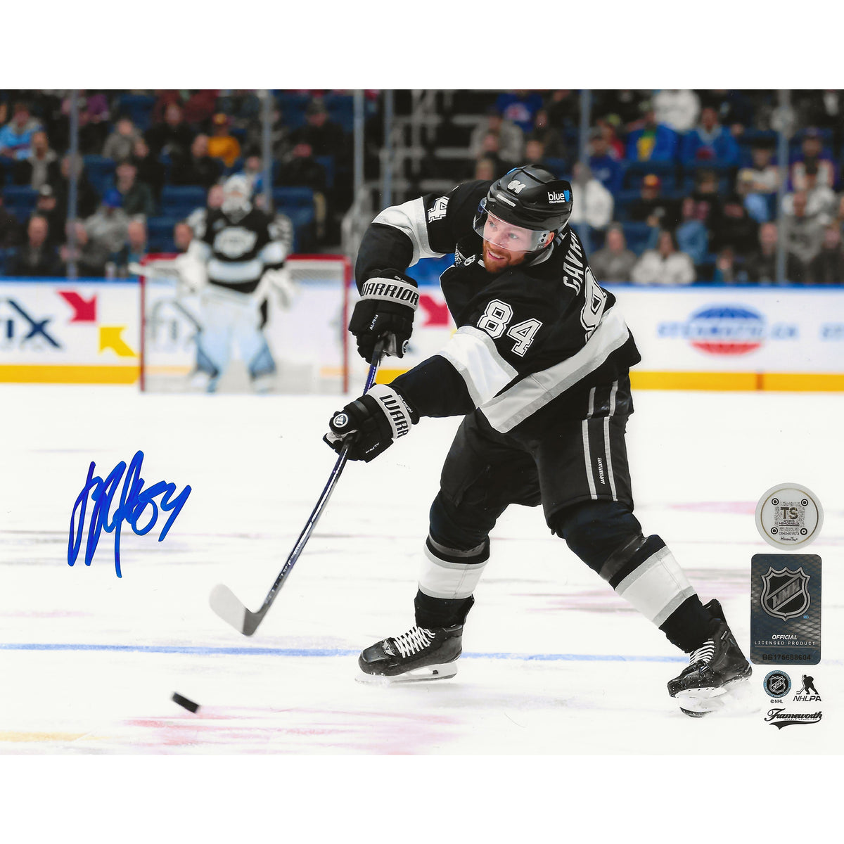 Vladislav Gavrikov Autographed Los Angeles Kings Shooting 8x10 Photo-1