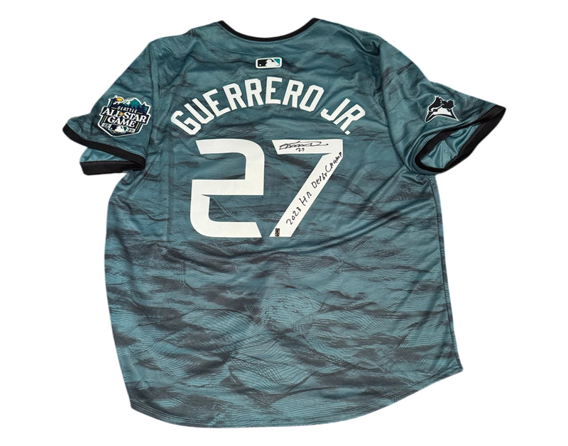 Vladimir Guerrero Jr. Autographed 2023 All-Star Game AL Replica Nike Jersey Inscribed-1