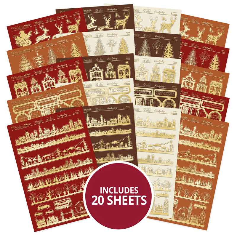 Christmas Village Elegance Topper Collection-1
