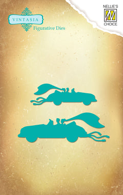 Vintasia Dies - wedding car-1