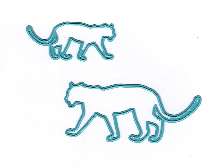 Vintasia Die African Leopard-1