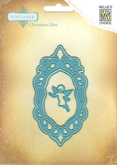 Nellie's Choice - Vintasia Die - Christmas - Angel Frame-1