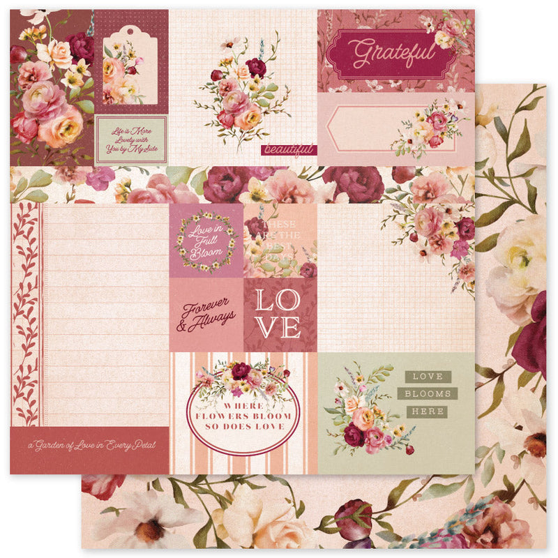 Vintage Rose Basics 12 x 12 Collection 33621-2
