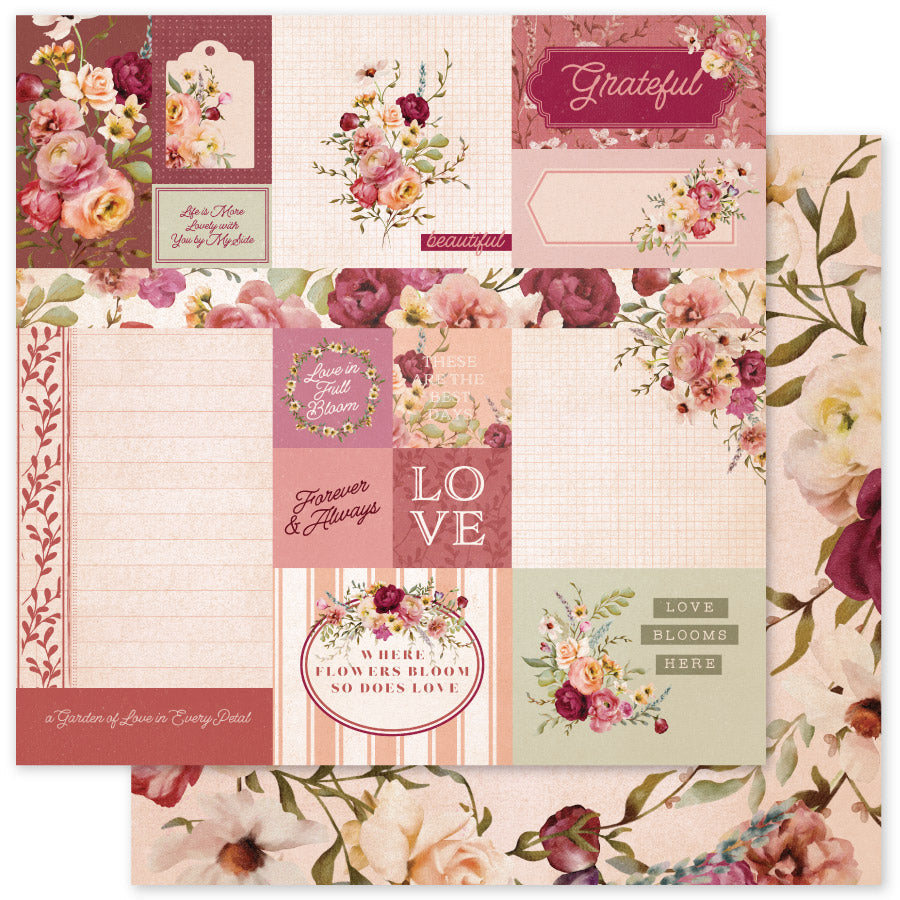 Vintage Rose Basics 12 x 12 Collection 33621-2