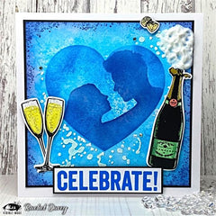Visible Image Always and Forever Stencil - 6 x 6-2