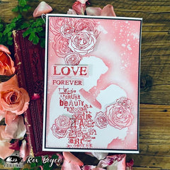 Visible Image Always and Forever Stencil - 6 x 6-4