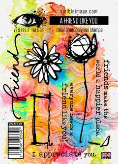 Visible Image A Friend Like You - A6 Stamp Set-1