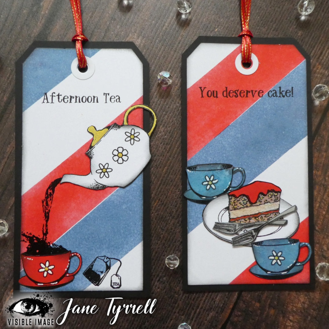 Visible Image Afternoon Tea Stamp Set - A6 stamp set-4