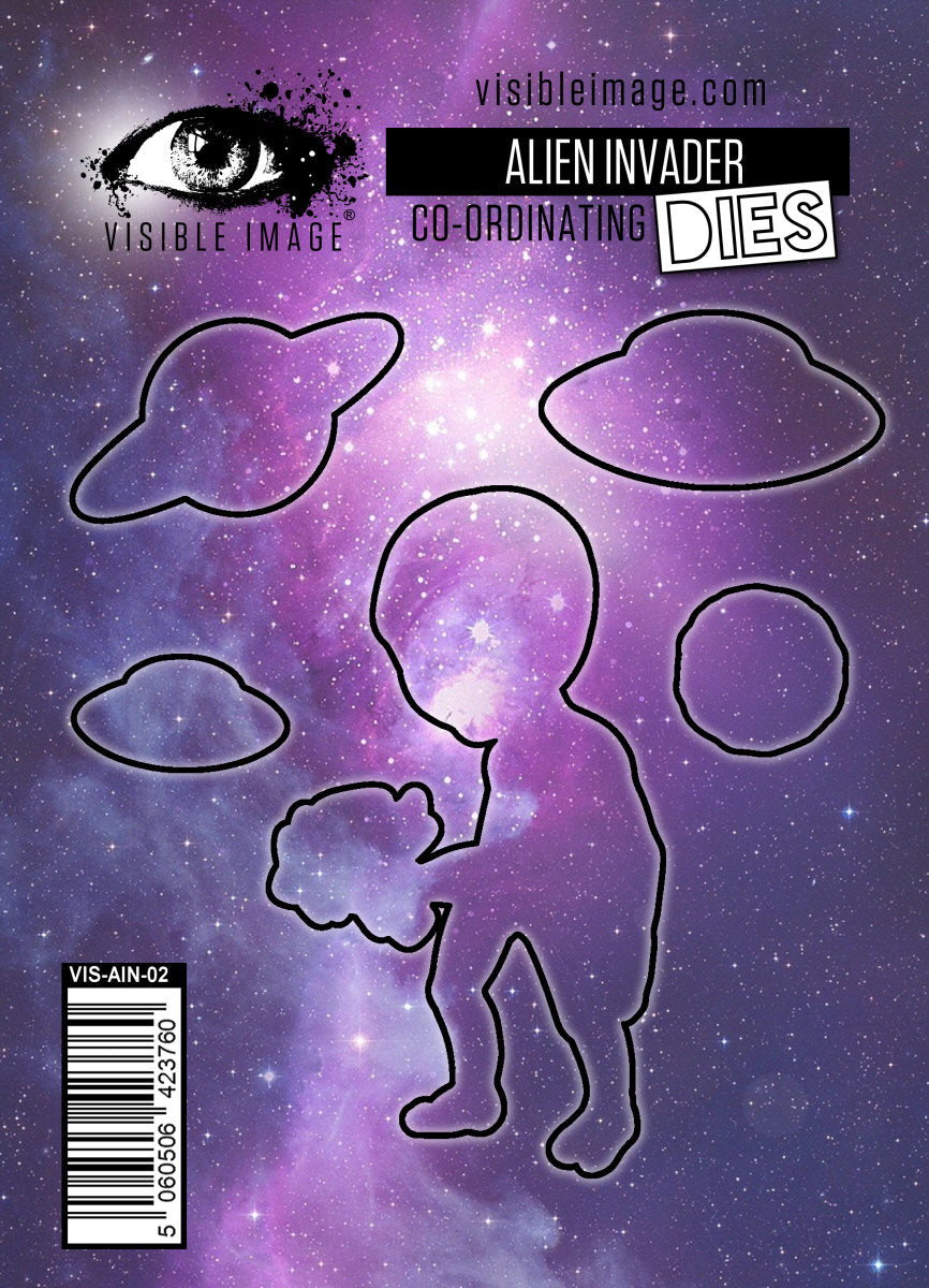 Visible Image Alien Invader Co-ordinating Dies-1