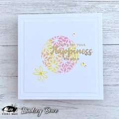 Visible Image Art Spheres #1 Stencil - 6 x 6-3