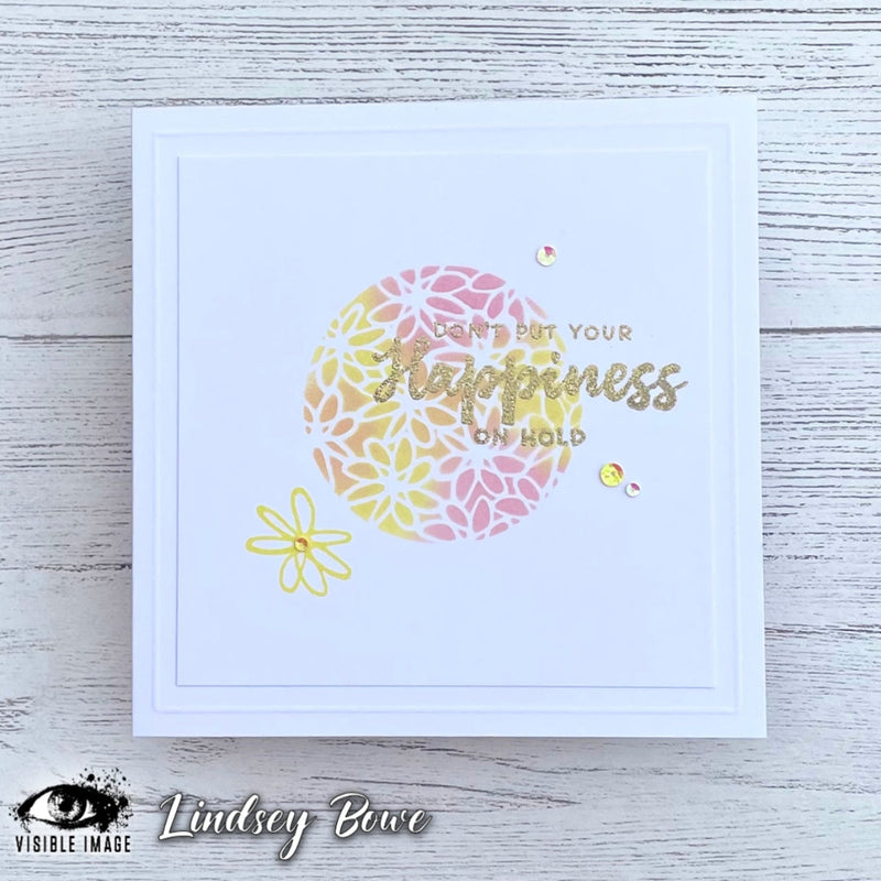 Visible Image Art Spheres #1 Stencil - 6 x 6-3