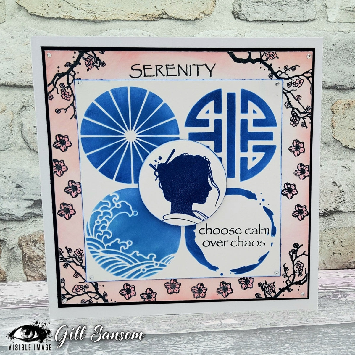 Visible Image Art Spheres #2 Stencil - 6 x 6-2