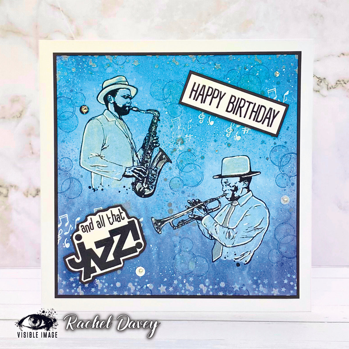 Visible Image All That Jazz 4 in x 6 in Stamp Set-2