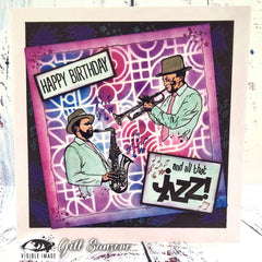 Visible Image All That Jazz 4 in x 6 in Stamp Set-7