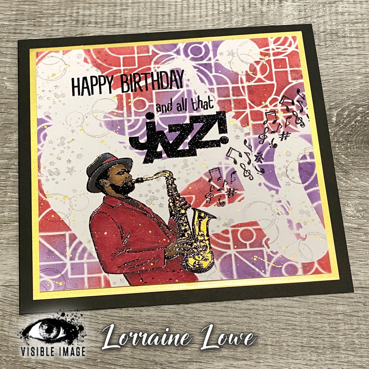 Visible Image All That Jazz 4 in x 6 in Stamp Set-5